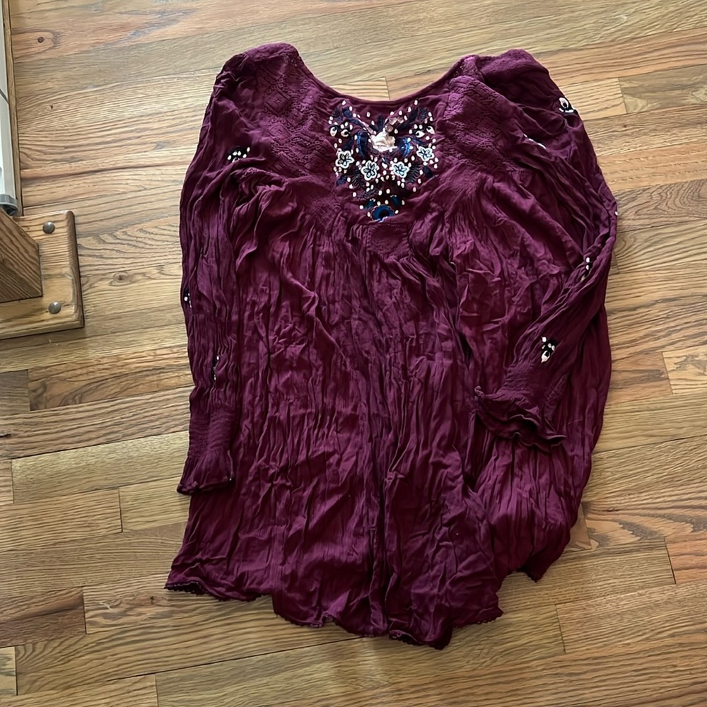 Free people embroidered dress